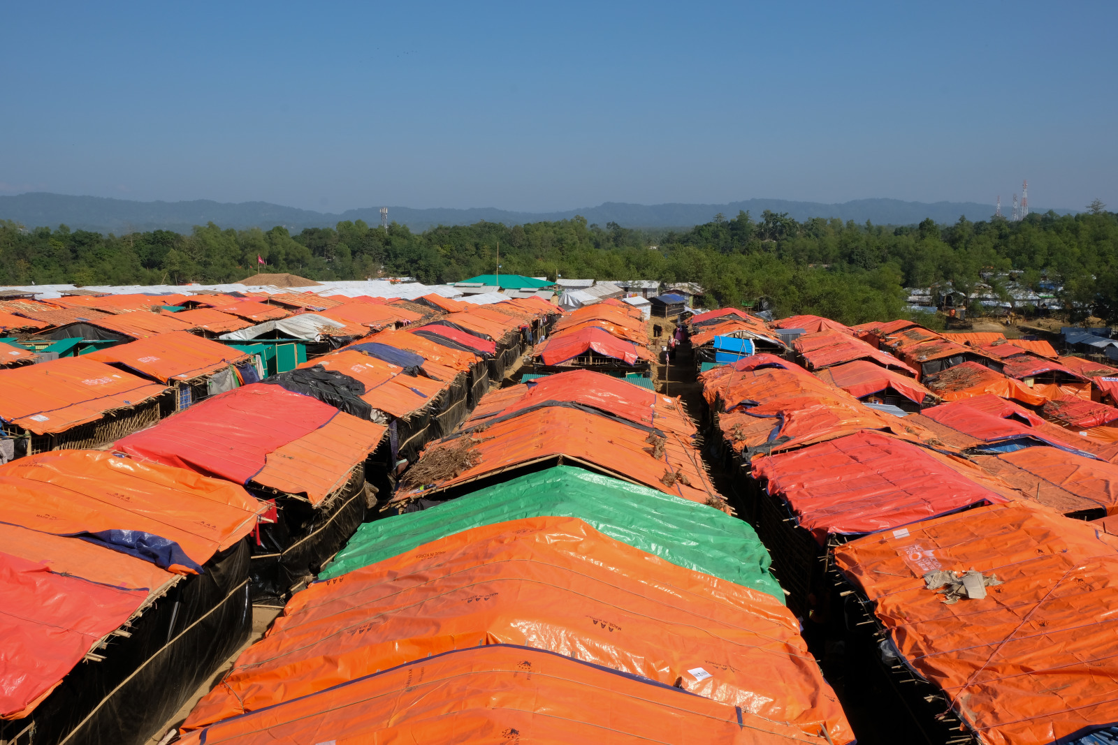 Kutupalong Camp in Bangladesch