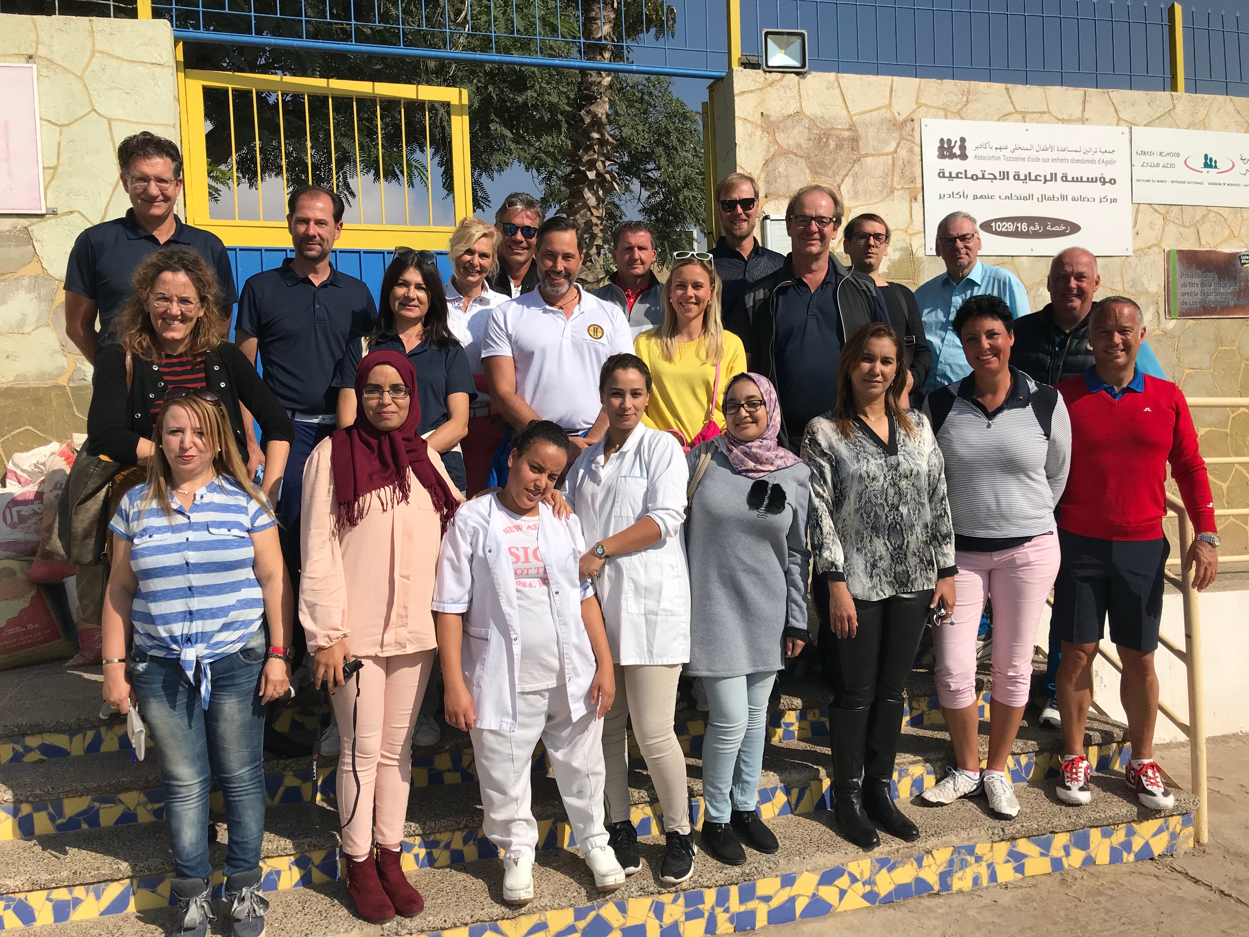 Der Unternehmer Christian Sundermann besuchte mit der humanitären Hilfsorganisation Handicap International mehrere Projekte zu Gunsten von Menschen mit Behinderung in Casablanca, Agadir und Taroudant