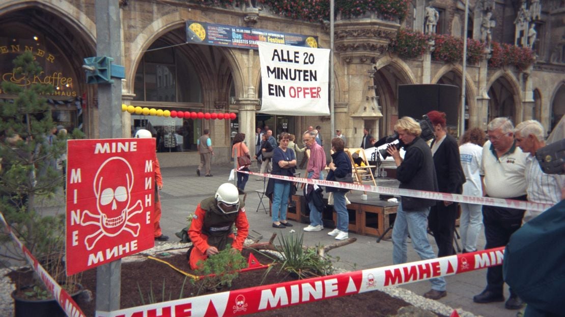 Seit vielen Jahren baut HI das künstliche Minenfeld auf