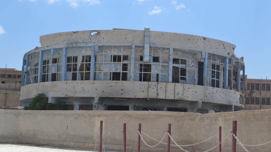 Zerstörtes Krankenhaus in Syrien