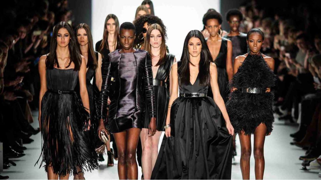 Models auf der Berliner Fashion Week