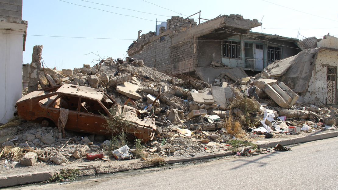 Explosive Überreste des Krieges im Irak machen ein sicheres Leben für die Zivilbevölkerung fast unmöglich. 