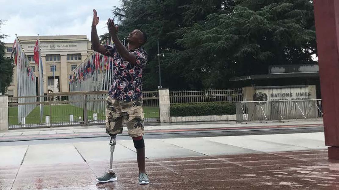 Experte für Opferhilfe und Rehabilitation in Uganda, Alex Munyambabazi, der auf die Versäumnisse 