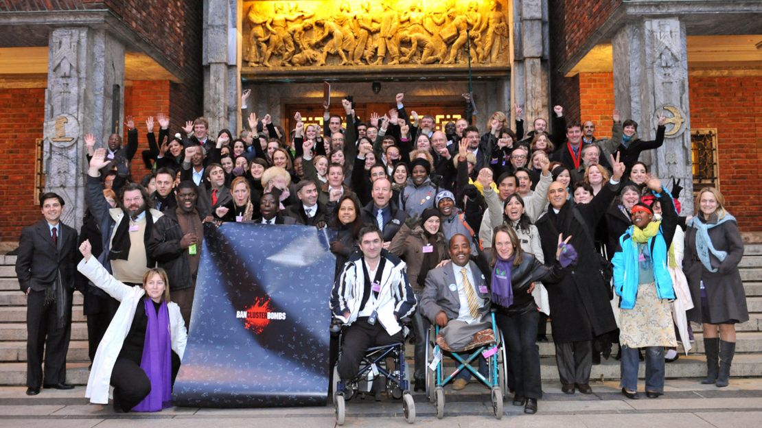 Mitlgieder der Cluster Munition Coalition (CMC) 