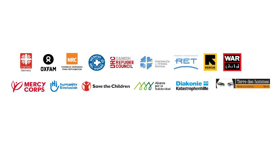 Logos einiger Unterzeichner-Organisationen