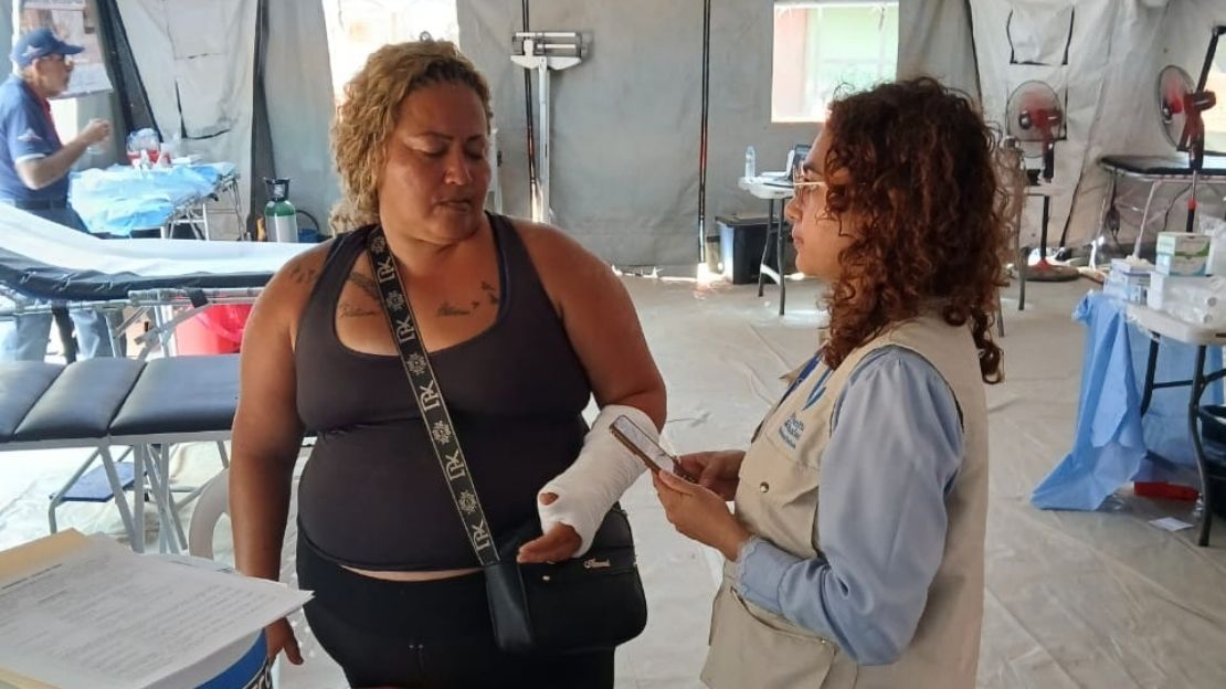 Venezuela: Handicap International leistet Nothilfe für Verletzte