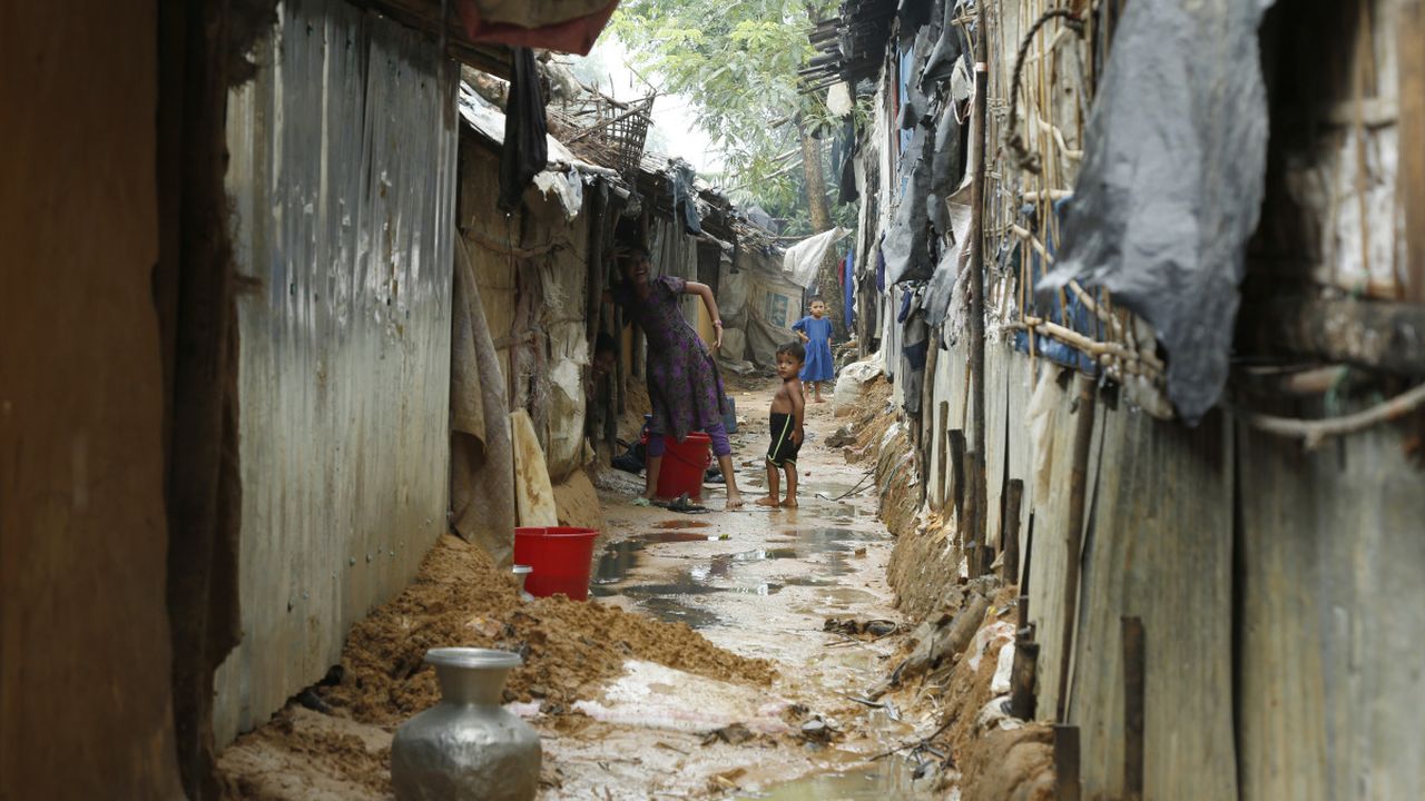 Archivbild aus einem Flüchtlingslager in Bangladesch 