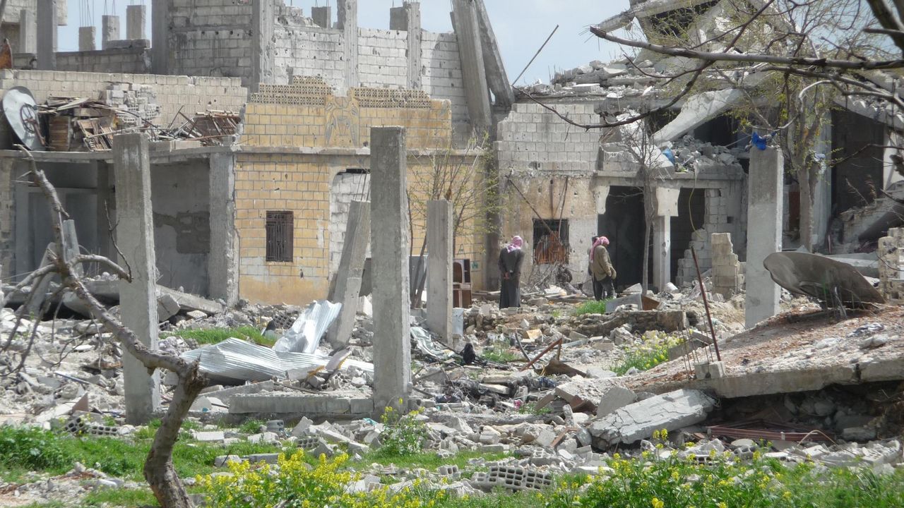 Kobane ist zerstört und explosive Kriegsreste allgegenwärtig.