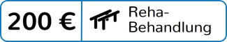 Spendenbeispiel 200 Euro Reha-Behandlung