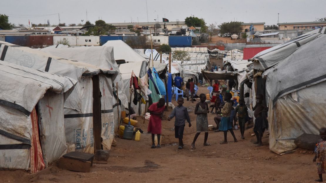 So sieht das tägliche Leben der Menschen im UN-Camp in der Nähe der Hauptstadt Juba aus.