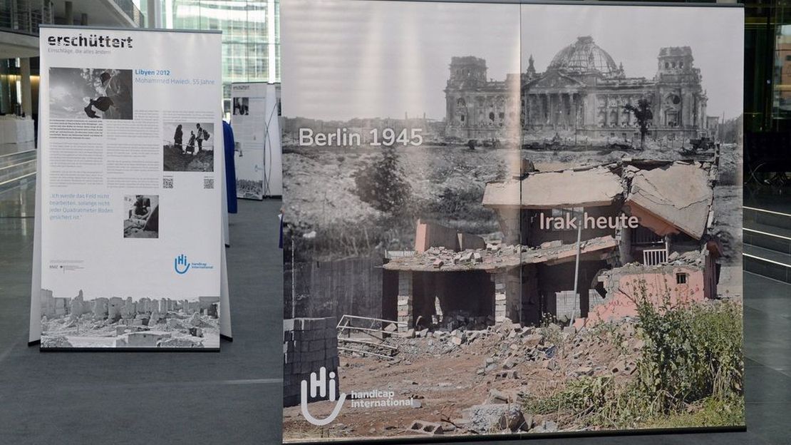 Ausstellungseröffnung von "erschüttert" im Deutschen Bundestag
