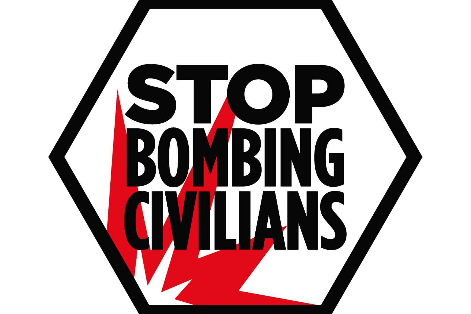 Logo Stop Bombing Civilians