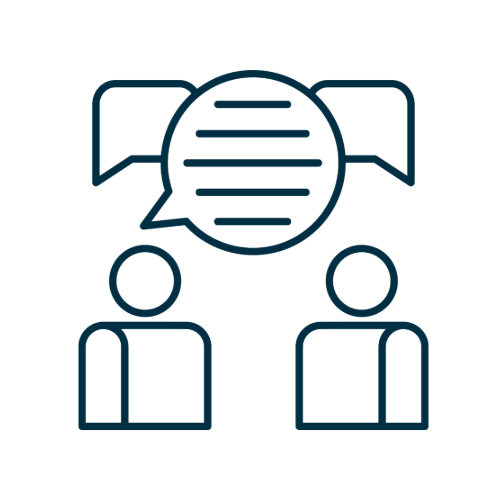 Icon von einer psychologischen Beratung