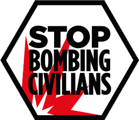 Logo Stop Bombing Civilians