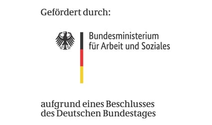 Logo: Bundesministerium für Arbeit und Soziales 