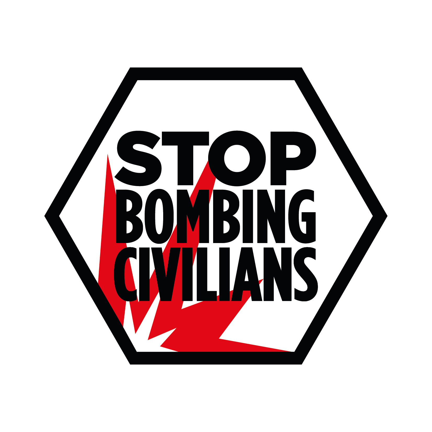 Logo Stop Bombing Civilians